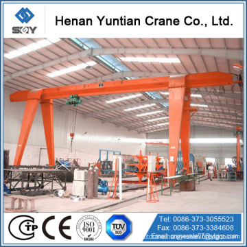 Single girder MH gantry crane with 5t electric hoist